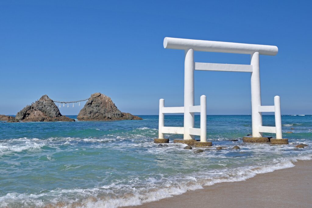 二見ヶ浦の夫婦岩