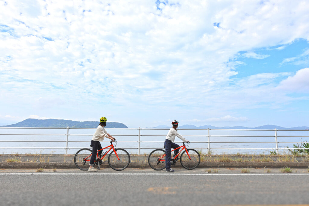志賀島サイクリング